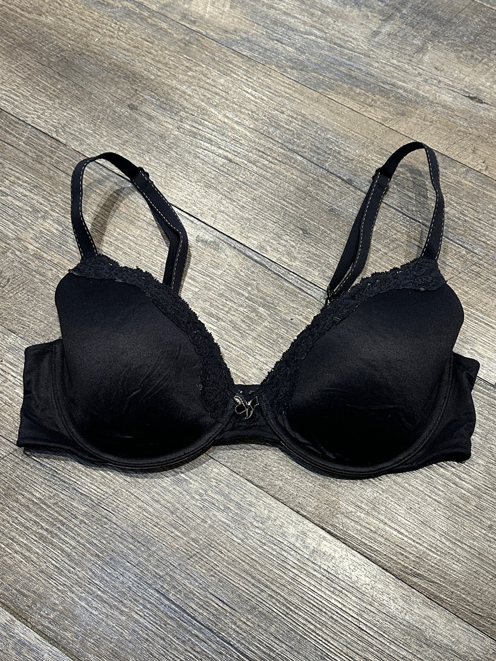 Maidenform Black Bra 34C Lace